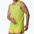 Canotta running uomo Mizuno Tech Light Tank lightning yellow