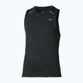 Canotta running uomo Mizuno Active DryAeroFlow Tank Top black