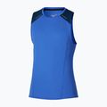Maglia da running uomo Mizuno Active DryAeroFlow Tank Top dazzling blue