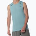 Canotta running uomo Mizuno Active DryAeroFlow Tank Top aquifer
