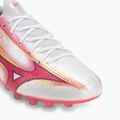 Scarpe da calcio Mizuno Alfa III Elite AG white/fuchsia purple 7