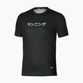 Maglia da running uomo Mizuno Core Graphic Tee black