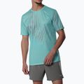 Maglia running uomo Mizuno Core Graphic Tee aquifer