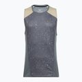 Canotta da running uomo Mizuno Active DryAeroFlow Graphic Tank Top lava smoke
