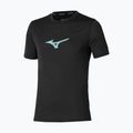 T-shirt running uomo Mizuno Core Runbird Tee black