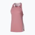 Canotta running donna Mizuno Active DryAeroFlow Tank Top rose elegance