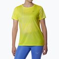 Maglia running donna Mizuno Core Graphic Tee lightning yellow