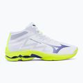 Scarpe da volley Mizuno Wave Lightning Pro Mid White/Lightning Yellow/Dazzling Blue 2
