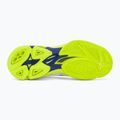Scarpe da volley Mizuno Wave Lightning Pro Mid White/Lightning Yellow/Dazzling Blue 4