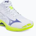 Scarpe da volley Mizuno Wave Lightning Pro Mid White/Lightning Yellow/Dazzling Blue 7