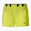 Pantaloncini running uomo Mizuno Tech Light Split 1.5 lightning yellow