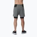 Pantaloncini da corsa da uomo Mizuno Trail Multipocket 2in1 lava smoke 2