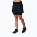 Pantaloncini da corsa donna Mizuno Trail Multipocket 2in1 black