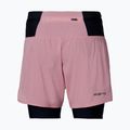 Pantaloncini da corsa da donna Mizuno Trail Multipocket 2In1 Short rose elegance 2