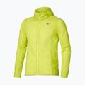 Giacca running uomo Mizuno Tech Light Hooded lightning yellow