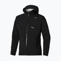 Giacca da running uomo Mizuno Trail Waterproof 20K Hooded black