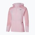 Giacca da running donna Mizuno Active Alpha Hooded pinkesque