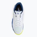 Scarpe da tennis da uomo Mizuno Wave Enforce Court AC white/dazzling blue/lightning 5