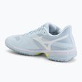 Scarpe da tennis da donna Mizuno Wave Exceed Court CC W ice water/lightning yellow/anc 3