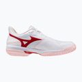 Scarpe da tennis da donna Mizuno Wave Exceed Court CC W white/pinkesque/barbados cherr 2