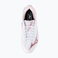 Scarpe da tennis da donna Mizuno Wave Exceed Court CC W white/pinkesque/barbados cherr 5