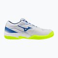 Scarpe da tennis da uomo Mizuno Break Shot 5 CC white/dazzling blue/lightning 2