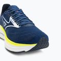 Scarpe da running uomo Mizuno Wave Rider 29 estate blue/white/lightning yellow 7