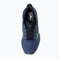 Scarpe da running uomo Mizuno Wave Serene 2 GTX estate blue/lightning yellow 11