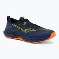 Scarpe da running uomo Mizuno Wave Daichi 9 estate blue/lightning yellow