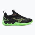 Scarpe da pallavolo Mizuno Wave Luminous 3 black/glowing apple/mandarin orange 2