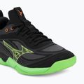Scarpe da pallavolo Mizuno Wave Luminous 3 black/glowing apple/mandarin orange 7