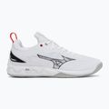 Scarpe da pallavolo Mizuno Wave Luminous 3 white/black/fiery red 2