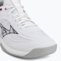 Scarpe da pallavolo Mizuno Wave Luminous 3 white/black/fiery red 7