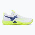 Scarpe da pallavolo Mizuno Wave Momentum Elite white/lightning yellow/dazzling blue 2