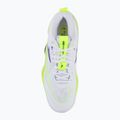 Scarpe da pallavolo Mizuno Wave Momentum Elite Mid white/lightning yellow/dazzling blue 5