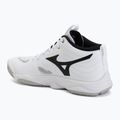Scarpe da volley Mizuno Wave Momentum Elite Mid white/black/fiery red 3