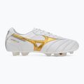 Scarpe da calcio Mizuno Morelia II Japan FG white/football gold/galaxy silver 2