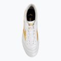 Scarpe da calcio Mizuno Morelia II Elite FG white/football gold/galaxy silver 5