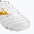 Scarpe da calcio Mizuno Morelia II Elite FG white/football gold/galaxy silver 7