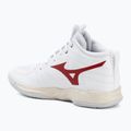 Scarpe da pallavolo donna Mizuno Wave Momentum Pro Mid white/rose elegance/lava falls 3