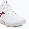 Scarpe da pallavolo donna Mizuno Wave Momentum Pro Mid white/rose elegance/lava falls 7
