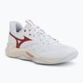 Scarpe da pallavolo donna Mizuno Wave Momentum Pro white/rose elegance/lava falls