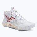 Scarpe da pallavolo donna  Mizuno Wave Momentum Elite Mid white/rose elegance/lava falls