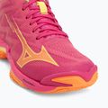 Scarpe da pallavolo Mizuno Wave Lightning Elite Mid pink tetra/fortune yellow/light 7
