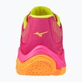 Scarpe da pallavolo Mizuno Wave Lightning Elite pink tetra/fortune yellow/ligh 3