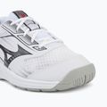Scarpe da pallavolo Mizuno Cyclone Speed 5 white/black/fiery red 7