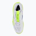 Scarpe da pallavolo Mizuno Wave Momentum Pro Mid white/lightning yellow/dazzling blue 5