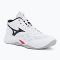 Scarpe da pallavolo Mizuno Wave Momentum Pro Mid white/black/fiery red