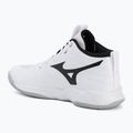 Scarpe da pallavolo Mizuno Wave Momentum Pro Mid white/black/fiery red 3