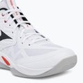 Scarpe da pallavolo Mizuno Wave Momentum Pro Mid white/black/fiery red 7
